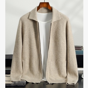 Conjunto <span class=keywords><strong>de</strong></span> Dos Piezas <span class=keywords><strong>de</strong></span> Chaqueta y Pantalones <span class=keywords><strong>de</strong></span> <span class=keywords><strong>Punto</strong></span> con Cremallera, Traje Deportivo <span class=keywords><strong>de</strong></span> Lana <span class=keywords><strong>de</strong></span> Cachemira para <span class=keywords><strong>Hombre</strong></span> con Logotipo Personalizado OEM - Product Image 2