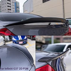 สปอยเลอร์หลังคาร์บอนไฟเบอร์ทรง PSM สำหรับรถซีรีส์ G37 2 ประตู คูเป้ ปี 2008-2012 (ไม่ใช่สำหรับรุ่น IPL) - Product Image 2