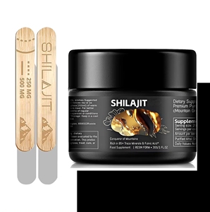 Caramelle Gommose Personalizzate al <span class=keywords><strong>Shilajit</strong></span> Dorato, Resina di <span class=keywords><strong>Shilajit</strong></span> Pura Naturale, Estratto in Polvere di <span class=keywords><strong>Shilajit</strong></span> Puro dell'Himalaya - Product Image 2