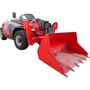 Téléhandler transportable de 4 tonnes, conception portable, construction routière rurale, chargement de matériaux, transport facile, téléhandler diesel - Product Image 6