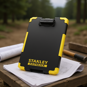 Carpeta para Documentos y Tabletas Stanley Fatmax de 12 x 9 Pulgadas con Clip para Uso en el Lugar de Trabajo - Product Image 3