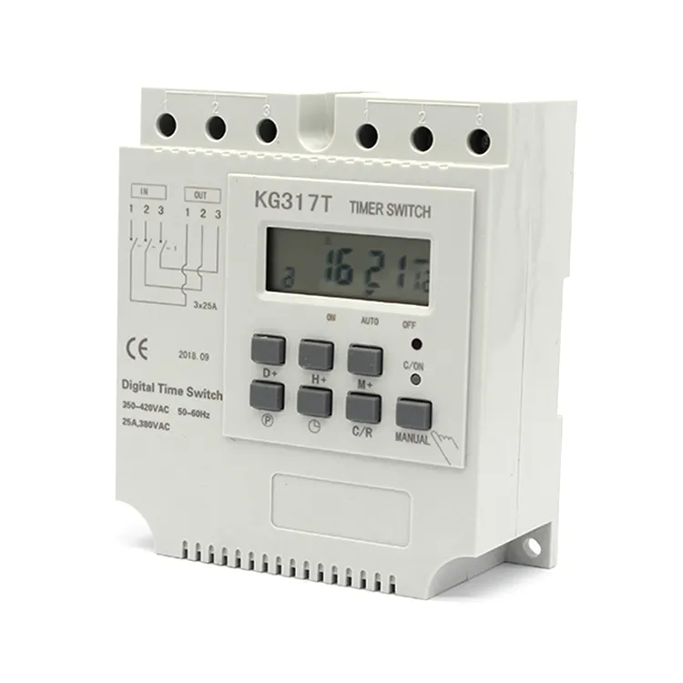 3 Phase Electric Timer Switch, KG317T, 380V, 30A
