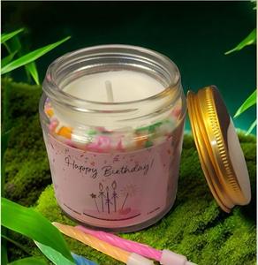 Bougie artisanale parfumée en cire de soja dans un pot en <span class=keywords><strong>verre</strong></span>, écologique et créative, pour la maison, les anniversaires, Noël, les mariages - Product Image 5