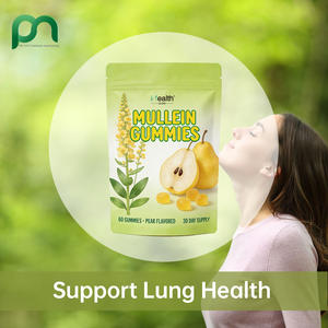 Gommes à mâcher antioxydantes au molène pour le nettoyage et la détoxification des poumons, complément alimentaire pour la santé respiratoire des adultes, 60 unités - Product Image 5