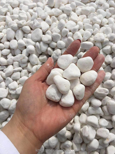 KMGSTONE Pierres naturelles décoratives, grands <span class=keywords><strong>galets</strong></span> de rivière, marbre blanc moderne, durable, garantie 5 ans+, <span class=keywords><strong>pour</strong></span> jardins et aménagements paysagers - Product Image 2
