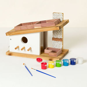 Kit <span class=keywords><strong>de</strong></span> <span class=keywords><strong>pot</strong></span> <span class=keywords><strong>de</strong></span> fleurs en bois DIY - Design moderne, revêtement époxy imperméable, capacité <span class=keywords><strong>de</strong></span> 10 cm, montage facile, utilisation en extérieur - Product Image 2