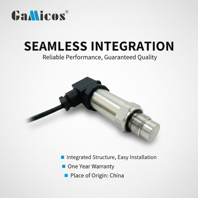 GPT431 0-600Bar 4-20mA 0-10V Output Stainless Steel 316L Hydraulic Pressure Sensor for Oil Water Gas Applications