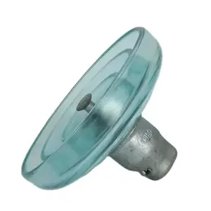 Professional export of high voltage overhead line fitting disc insulator glass insulator