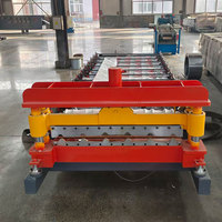 Machine de formage de panneaux de toiture monocouche 840, machine de fabrication de tôles de toiture, profilés IBR, formage à froid