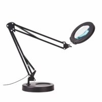 Home Office Hospital Beauty 5X HD Magnifying Touch Control Lampe grossissante cosmétique pliable pour salon de soins de la peau Tattoo Reading