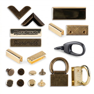 Accessoires de sac : Fermoir de valise, Boucle de verrouillage, Cadre de sac à main en métal, Fermoir Kiss Clasp, Anneau en D pour sac, Fermoir rotatif en alliage pour sangle en cuir, Quincaillerie - Product Image 2