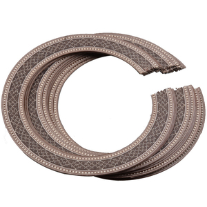 B-42 92*16*0.8mm bois incrusté <span class=keywords><strong>guitare</strong></span> classique Soundhole Rosette <span class=keywords><strong>pour</strong></span> pièces de <span class=keywords><strong>guitare</strong></span> - Product Image 4