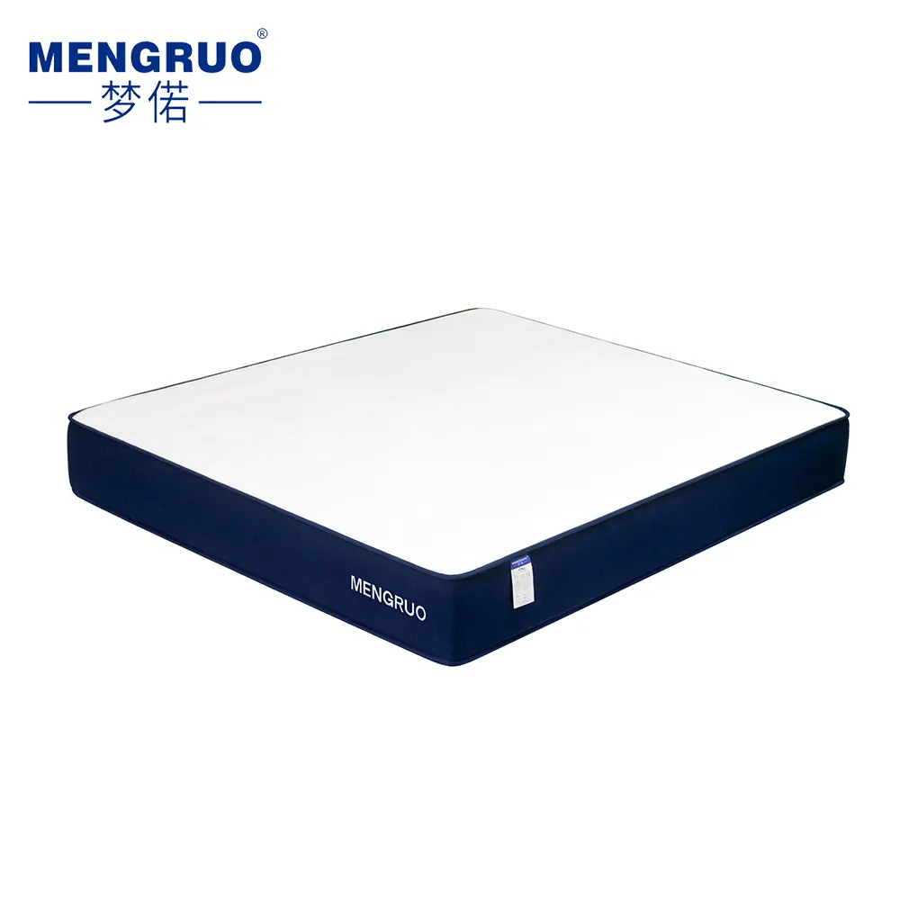 Mattresses in a box rolled up korea hotel styles sleep bed orthopedic hybrid memory foam pocket spring mattress