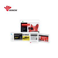 Minew 5.0 Label Esl 2.9 Inci, Label Eink Display Nirkabel Elektronik Tag Harga
