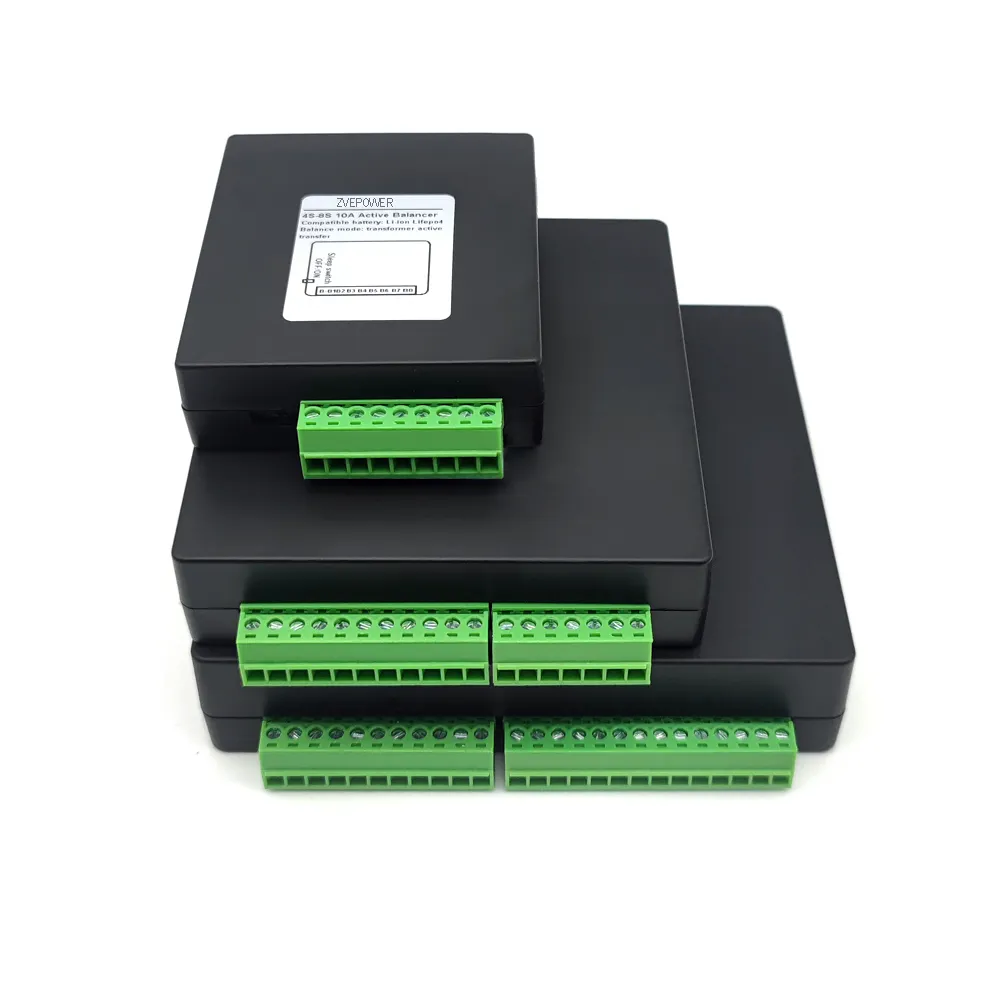 4S-24S Li ion Lifepo4 10A Active Balancer Electric Vehicle RV Energy Storage Lithium Battery 4S 8S 16S 20S BMS Equalizer