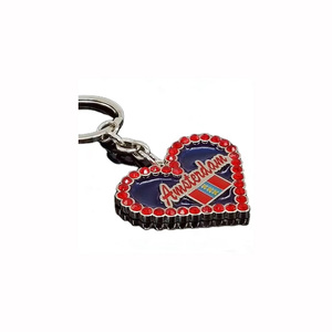 LLavero de metal con forma de corazón de los Países Bajos, llavero - Product Image 4