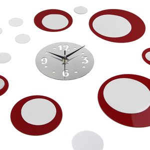 Elegant Creative <strong>Mirror</strong> Wall <strong>Clock</strong> <strong>Mirror</strong> Sticker DIY Acrylic Wall <strong>Clock</strong> - Product Image 4