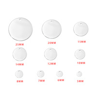 Pendentif Cœur Personnalisé en Acier Inoxydable pour Enfants, Bijoux Plaqué Or 18K, Accessoires de Fabrication DIY pour Bracelets et Colliers de Fête