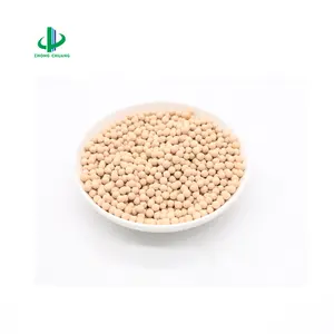 Zeolite 13x Hp 0.4-0.8mm 1.6-2.5mm do sódio da concentração do oxigênio da pureza alta de Zhongchuang para a peneira molecular do gerador do oxigênio do PSA