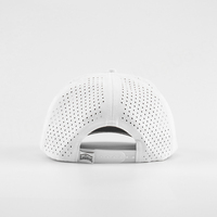Casquette unisexe structurée à 5 panneaux en tissu Oxford Dobby, respirante, imperméable, à motifs léopard, losanges et pois, réglable avec cordon et caoutchouc personnalisé, vente en gros