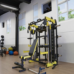 Câble d'exercice corporel, multi-gym commercial, rack de musculation multi-squat, équipement de salle de sport, <span class=keywords><strong>machine</strong></span> multifonctionnelle, fonction de mouvement, <span class=keywords><strong>machine</strong></span> <span class=keywords><strong>Smith</strong></span>, entraîneur - Product Image 4