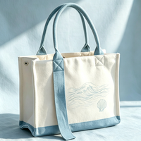 Sac fourre-tout robuste personnalisé en toile, sacs de courses avec mini-pochette amovible, conception haute capacité de charge, sacs fourre-tout pour femmes