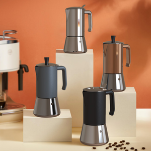 <span class=keywords><strong>Cafetera</strong></span> Moka de Acero Inoxidable Premium, <span class=keywords><strong>Cafetera</strong></span> <span class=keywords><strong>Italiana</strong></span> Resistente para Espresso - Product Image 6
