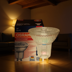 Foco LED Osram Parathom GU10, 36 Grados, 2700K, Blanco Cálido, Iluminación Interior - Product Image 2