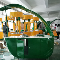 Kiosque mobile de vente de nourriture pour centre commercial, chariot de vente de maïs sucré cuit à la vapeur, design pour la vente en centre commercial