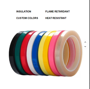 Nastro isolante in PET Mylar ad alta temperatura con adesivo hot-melt per avvolgimento di trasformatori, motori, condensatori e bobine, nastro isolante elettrico da 33m - Product Image 2