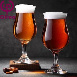 Regalo, venta al por mayor, logotipo personalizado, <span class=keywords><strong>taberna</strong></span>, bar, jarras de cerveza de cristal, copa de cerveza artesanal, jarras de cerveza de tulipán - Product Image 3