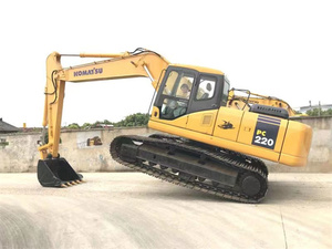 Excavadora Komatsu PC220 de 22 toneladas, excavadora Komatsu usada de precio más bajo, excavadora PC240 PC300 de 2000 a 2000 y 2000 - Product Image 2