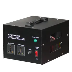 محول St-5000 محول 220 فولت إلى 100 فولت خطوة للخلف 220 فولت إلى 110 فولت 5000 وات