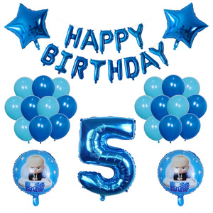 ชุดลูกโป่งลายการ์ตูนสำหรับเด็กทารกลูกโป่งฟอยล์สำหรับตกแต่งงานปาร์ตี้วันเกิด - Product Image 6