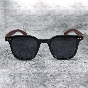 High-end Luxury Alloy Custom Logo Foldable Full Rim Square UV400 Unisex <b>Sunglasses</b> - Product Image 5