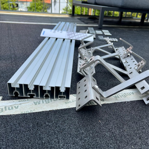 Kit de montage de panneaux solaires pour toiture, fixation de 1 à 4 panneaux pour toit en tuiles, <span class=keywords><strong>support</strong></span> de montage pour mini-centrale électrique - Product Image 3