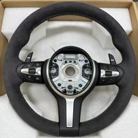 Volant avec garniture bleue pour BMW F30 F10 F15 F36 F01 F20 F22 F25 F31 F32 M3 M4 M5 M6 E70 E71 E90 E91 E92