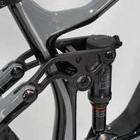 Vélo Sava 29 à suspension intégrale, cadre VTT Cyclone, moteur central, fibre de carbone, vélo de triathlon, batterie au lithium aluminium 43V