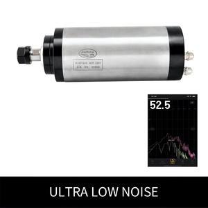 Moteur de broche CNC refroidi par eau silencieux Zhong Hua Jiang ER20 3KW 100mm 4 roulements 220V/380V pour machine de gravure CNC - Product Image 3