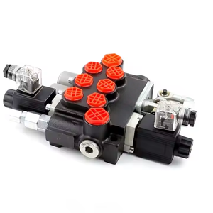 Válvula Neumática de Sobrehélices P40 con Solenoide y Joystick, Suministro Directo de Fábrica de Válvulas Hidráulicas P40 con Solenoide y Joystick - Product Image 1