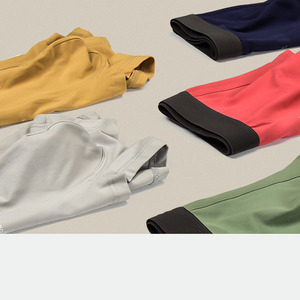 Calzoncillos bóxer de rayón de bambú de tiro medio para hombre, ropa interior transpirable con bolsa de bola de malla antirozaduras, regalos para hombres - Product Image 3