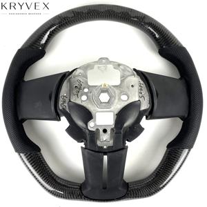 Kryvex pour Ford Raptor 2023-2025, accessoires intérieurs pour pick-up, mise à niveau personnalisée, volant chauffant en fibre <span class=keywords><strong>de</strong></span> carbone véritable - Product Image 6