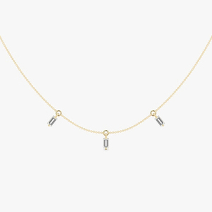 Collar Clásico con Colgante Redondo de Diamantes |   Joyería Minimalista de Oro |   Diseño para Uso Diario 2026 - Product Image 4