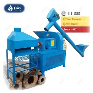 2023 Popular Rice Husk Sawdust Wood Peanut Shell Briquette Machine for Briquetting Biomass,Peanut Coconut Shell,Coffee Grounds