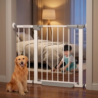 Barrière anti-chats extra haute, barrière pour animaux de compagnie à espacement étroit, sans perçage, clôture pour chiens et chats pour balcon intérieur