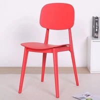 Chaise de salle à manger ergonomique empilable et portable, style nordique moderne et luxueux, avec dossier, pour usage commercial et salles d'accueil