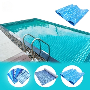 Revestimiento Flexible para Piscina Marazual, Mosaico Azul, PVC Duradero, Rectangular, para Piscinas Elevadas e Inflables, Seguro y Cómodo - Product Image 6