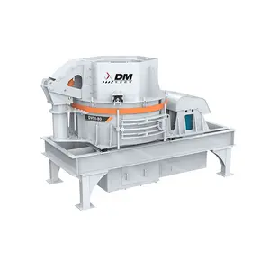 Equipamento para fabricação de máquina trituradora de areia, capacidade de produção 100 t/h e fluxo de trabalho da máquina