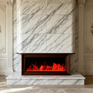 Cheminées à vapeur d'eau de luxe pour intérieur et extérieur, technologie de flamme froide pour terrasse de complexe hôtelier, bord de piscine, jardin, salon - Product Image 5
