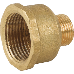 Réducteurs mâles/femelles 1/4x3/8 raccord de tuyau en laiton jaune taille 6mm surface lisse filetage BSPP matériau en cuivre forgé 12mm/50mm/14mm - Product Image 2